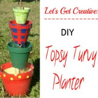 Diy Topsy Turvy Planter — Haphazard Homemaker