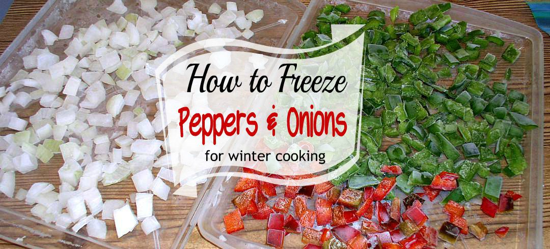 How to Freeze Cooked Peppers and Onions