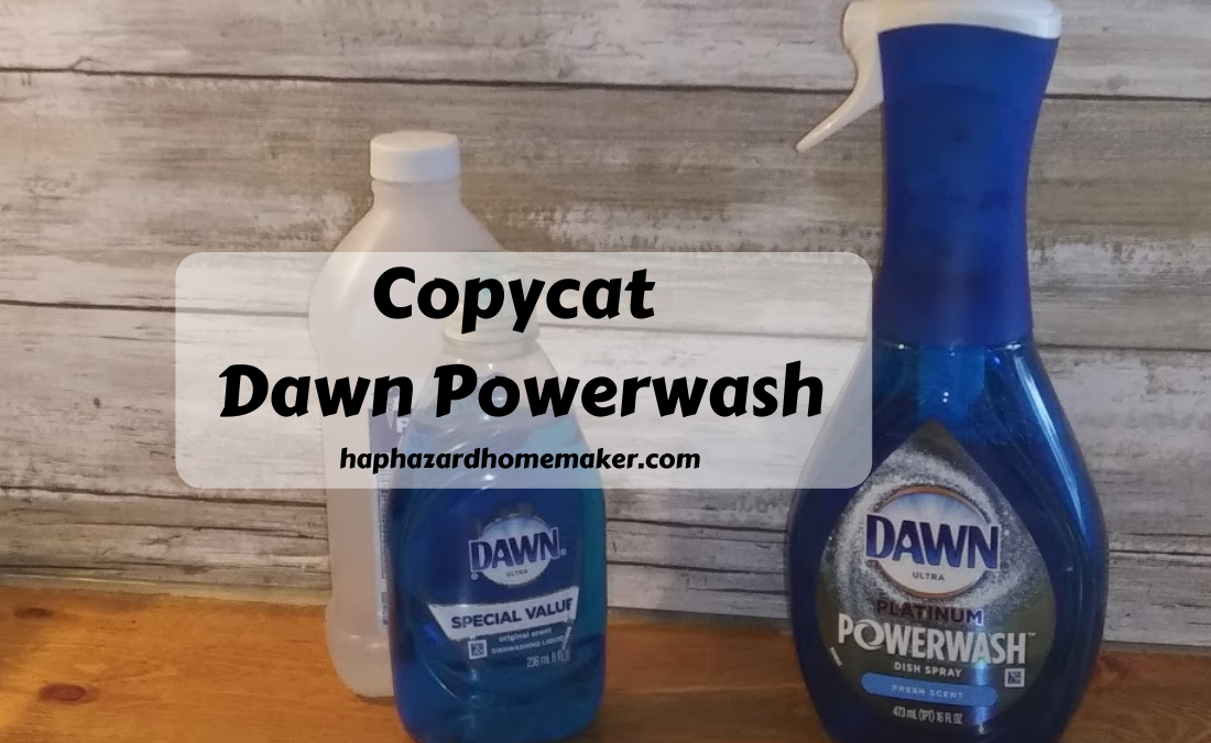 EMPTY Dawn Ultra Platinum Powerwash Dish Spray Bottle - Ready To